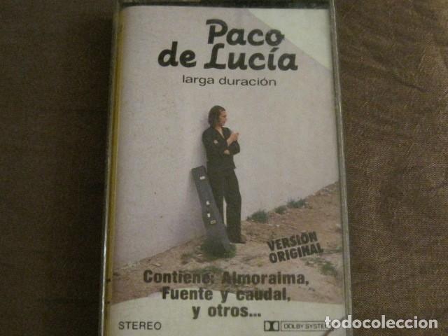 Casetes antiguos: PACO DE LUC&Iacute;A - &Eacute;XITOS - ALMORAIMA Y OTROS - LARGA DURACI&Oacute;N - Foto 1