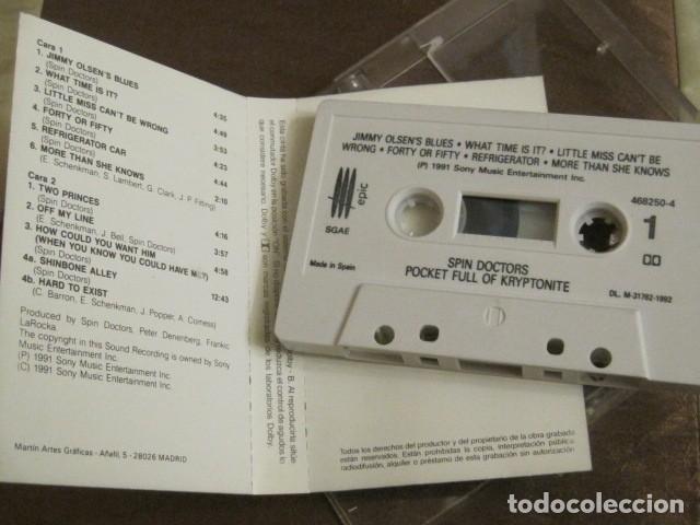 Casetes antiguos: SPIN DOCTORS - POCKET FULL OF KRYPTONITE - Foto 2