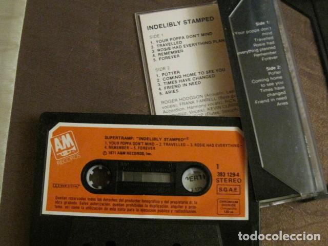 Casetes antiguos: SUPERTRAMP - INDELIBLY STAMPED - Foto 2