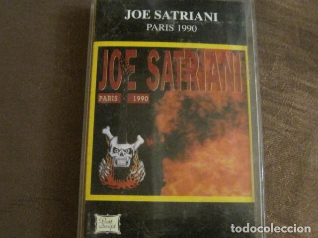 Casetes antiguos: JOE SATRIANI - PARIS 1990 - Foto 1