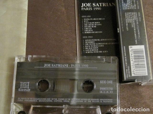 Casetes antiguos: JOE SATRIANI - PARIS 1990 - Foto 2