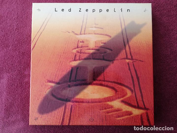 Casetes antiguos: LED ZEPPELIN - BOX 4 X CASETE - LIBRETO - POSTER - Foto 1