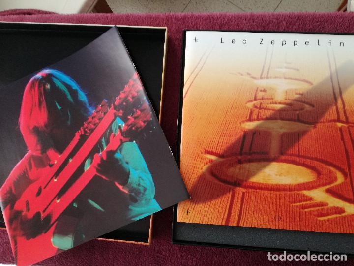 Casetes antiguos: LED ZEPPELIN - BOX 4 X CASETE - LIBRETO - POSTER - Foto 3