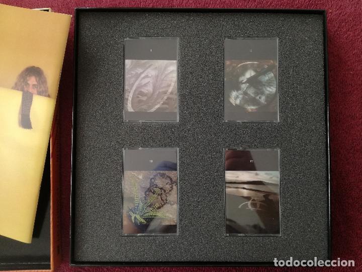 Casetes antiguos: LED ZEPPELIN - BOX 4 X CASETE - LIBRETO - POSTER - Foto 4