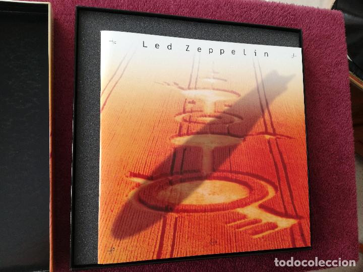 Casetes antiguos: LED ZEPPELIN - BOX 4 X CASETE - LIBRETO - POSTER - Foto 5