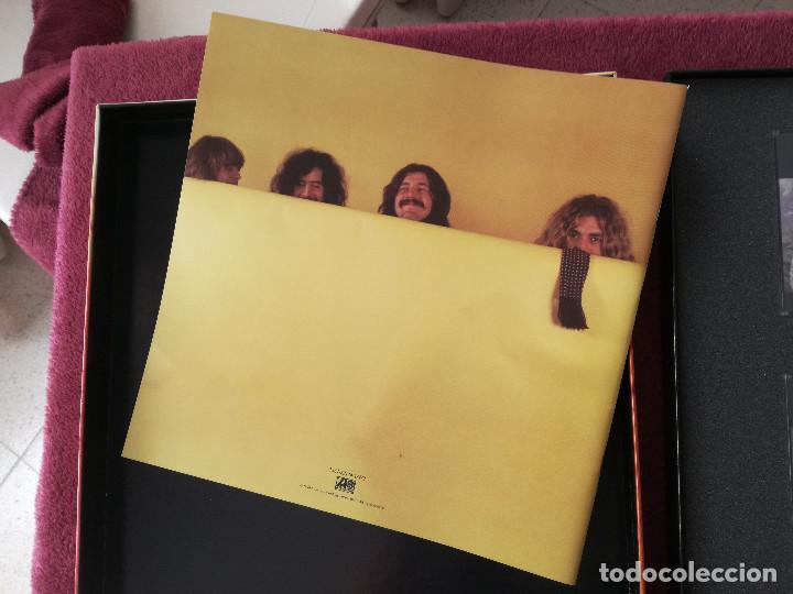 Casetes antiguos: LED ZEPPELIN - BOX 4 X CASETE - LIBRETO - POSTER - Foto 6
