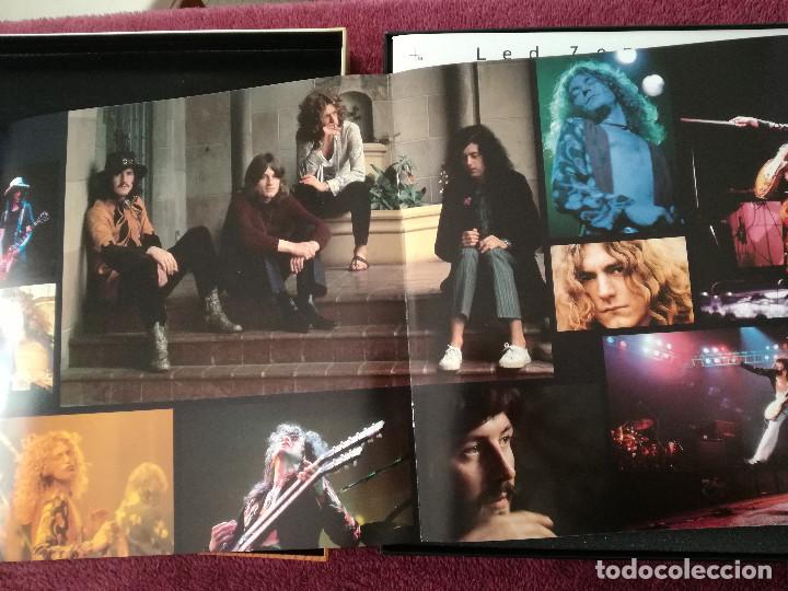 Casetes antiguos: LED ZEPPELIN - BOX 4 X CASETE - LIBRETO - POSTER - Foto 9