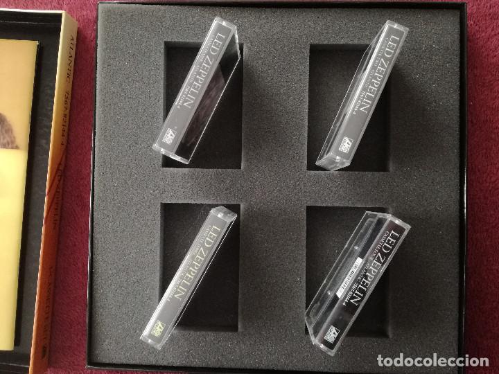Casetes antiguos: LED ZEPPELIN - BOX 4 X CASETE - LIBRETO - POSTER - Foto 12