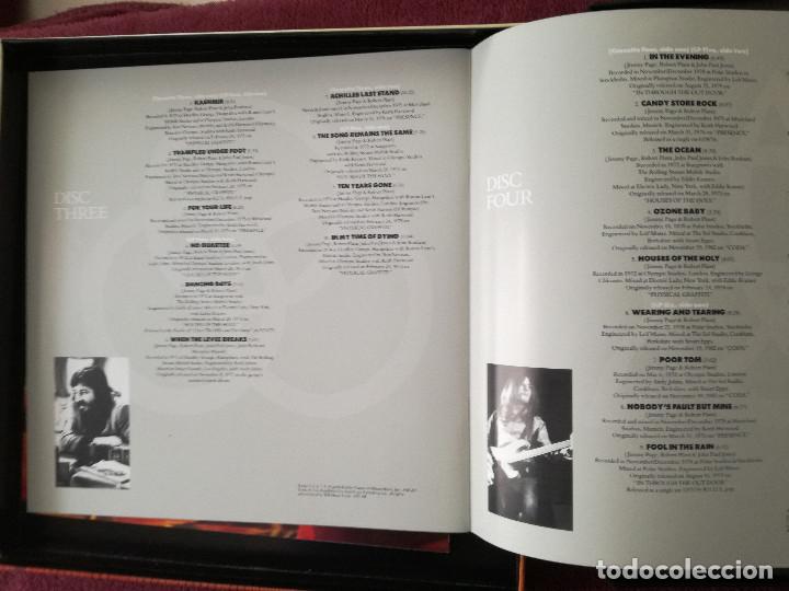 Casetes antiguos: LED ZEPPELIN - BOX 4 X CASETE - LIBRETO - POSTER - Foto 23