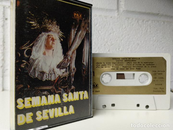 Casetes antiguos: Semana Santa de Sevilla PEDIDO M&Iacute;NIMO 5&euro;