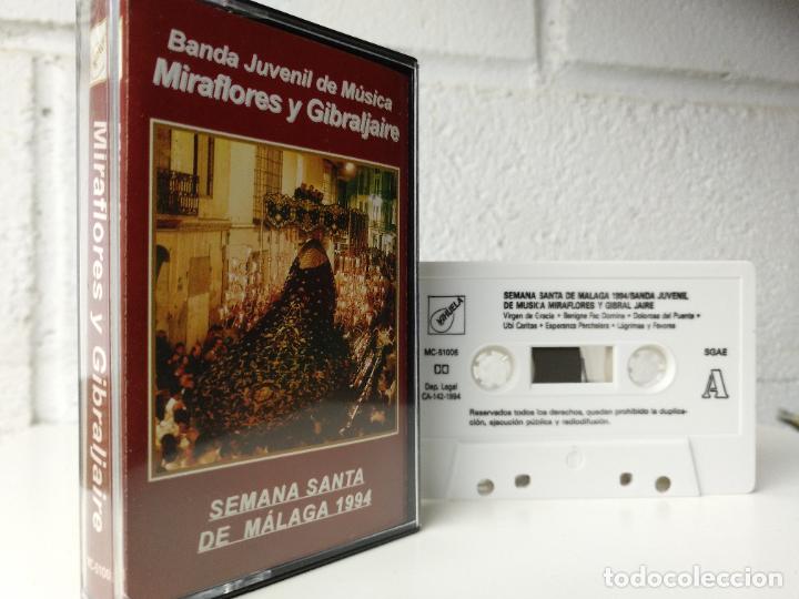 Casetes antiguos: Semana Santa de M&aacute;laga 1994. Miraflores y Gibraljaire. PEDIDO M&Iacute;NIMO 5&euro;