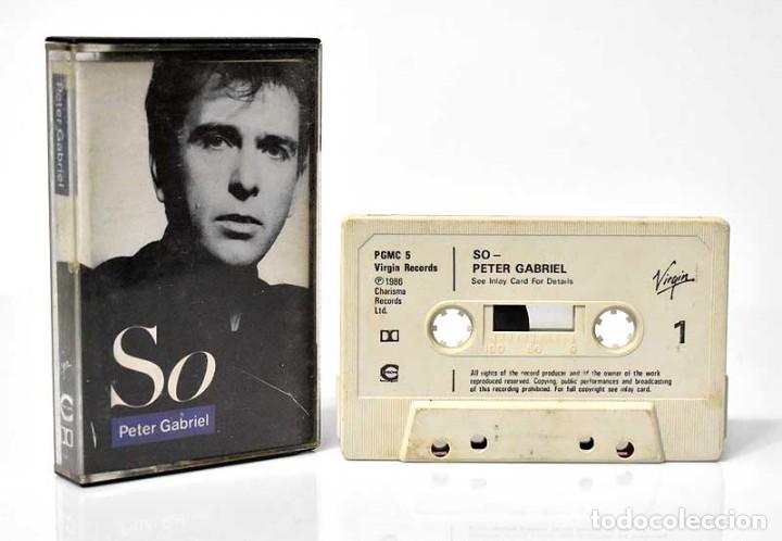 Casetes antiguos: Peter Gabriel - So. Casete - Foto 1