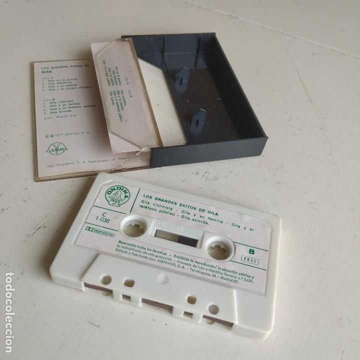 Casetes antiguos: Los grandes &eacute;xitos de Gila. Ondina. Casette. - Foto 4