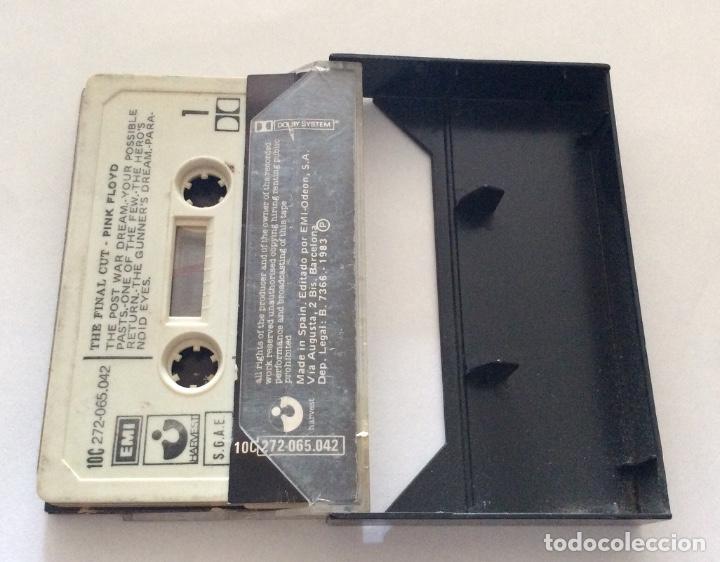 Casetes antiguos: Cassete - Pink Floyd the final cut - Foto 2