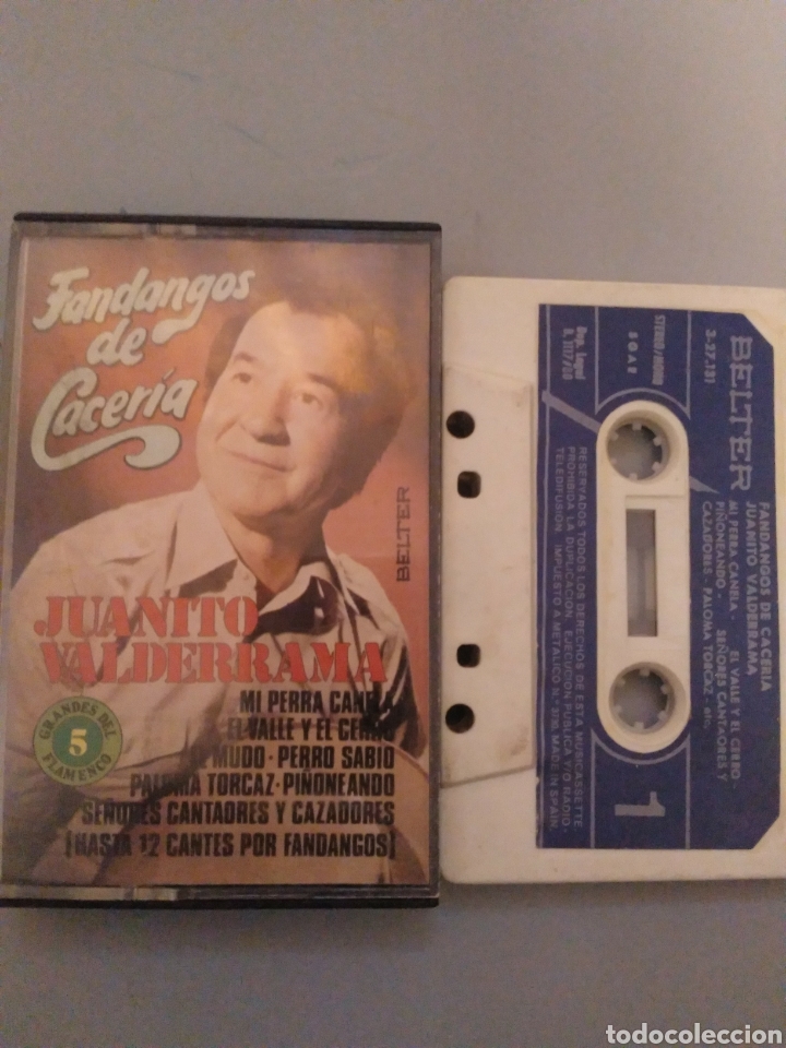 Casetes antiguos: Juanito Valderrama - Foto 1