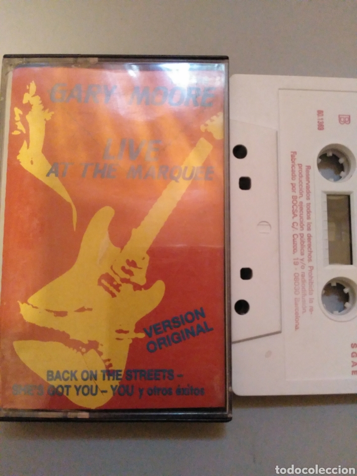 Casetes antiguos: Gary Moore live - Foto 1