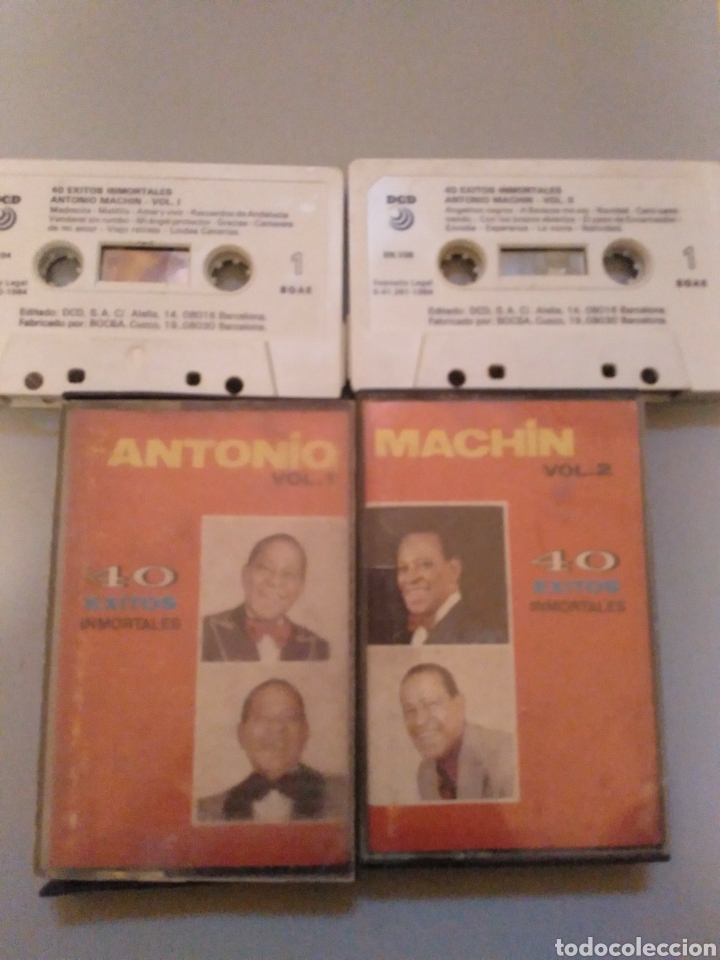 Casetes antiguos: Antonio Machin 2 cassette - Foto 1