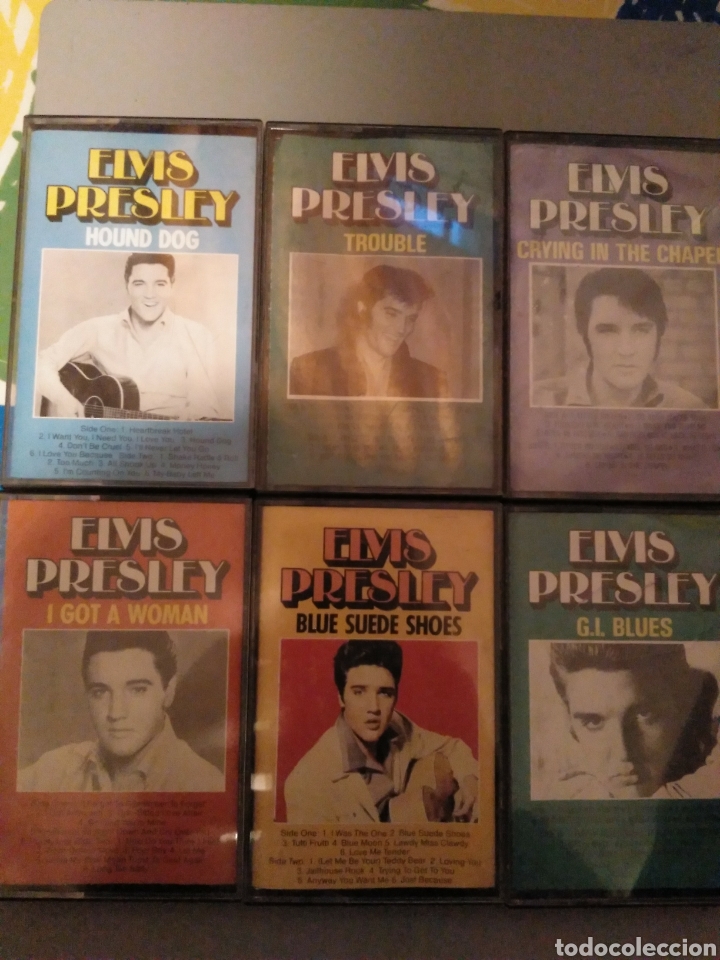 Casetes antiguos: Elvis Presley 6 cassette - Foto 2