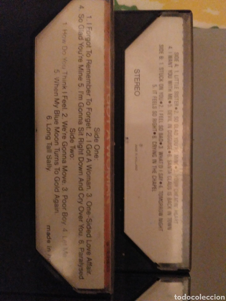 Casetes antiguos: Elvis Presley 6 cassette - Foto 10