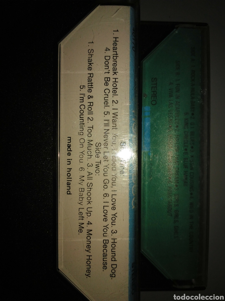 Casetes antiguos: Elvis Presley 6 cassette - Foto 12
