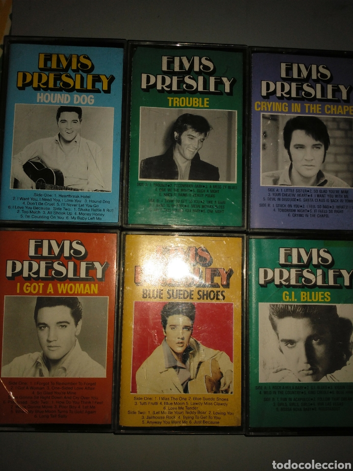 Casetes antiguos: Elvis Presley 6 cassette - Foto 1