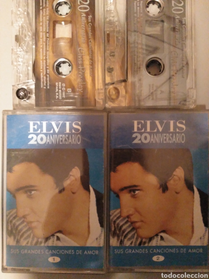 Casetes antiguos: Elvis Presley 2 cassette - Foto 1