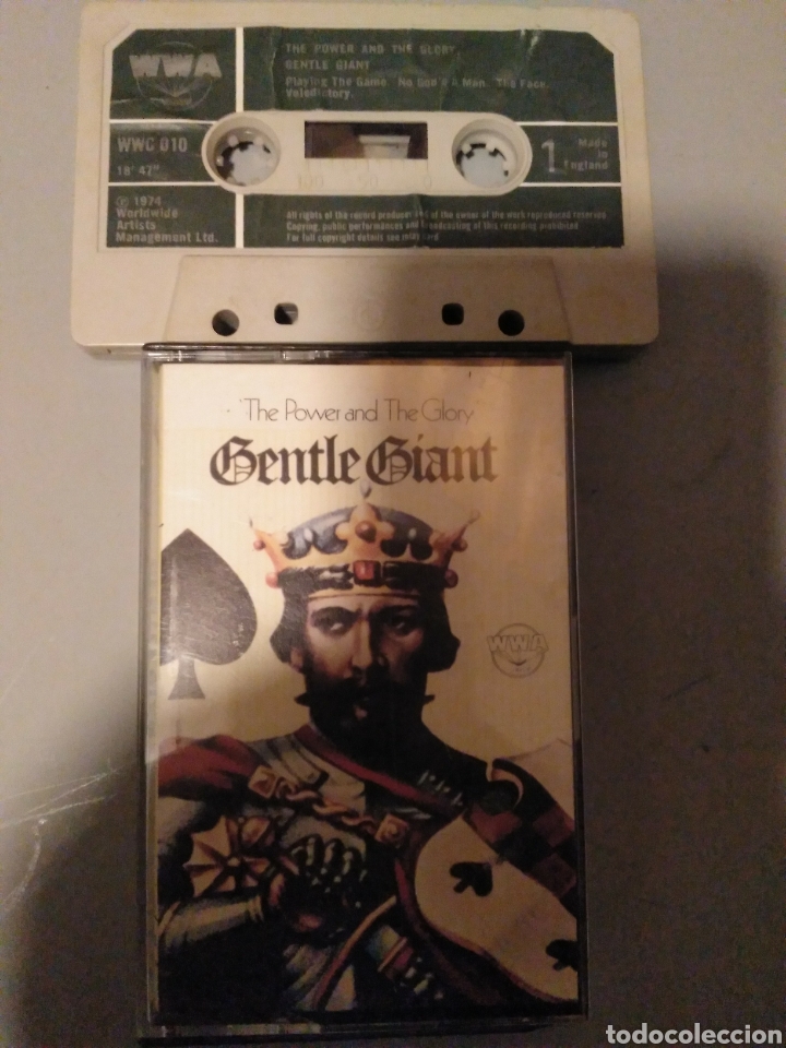 Casetes antiguos: Gentle giant muy dif&iacute;cil - Foto 1