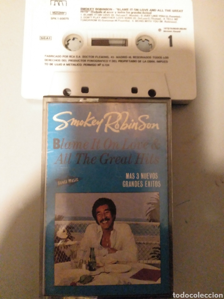 Casetes antiguos: Smokey Robinson - Foto 1