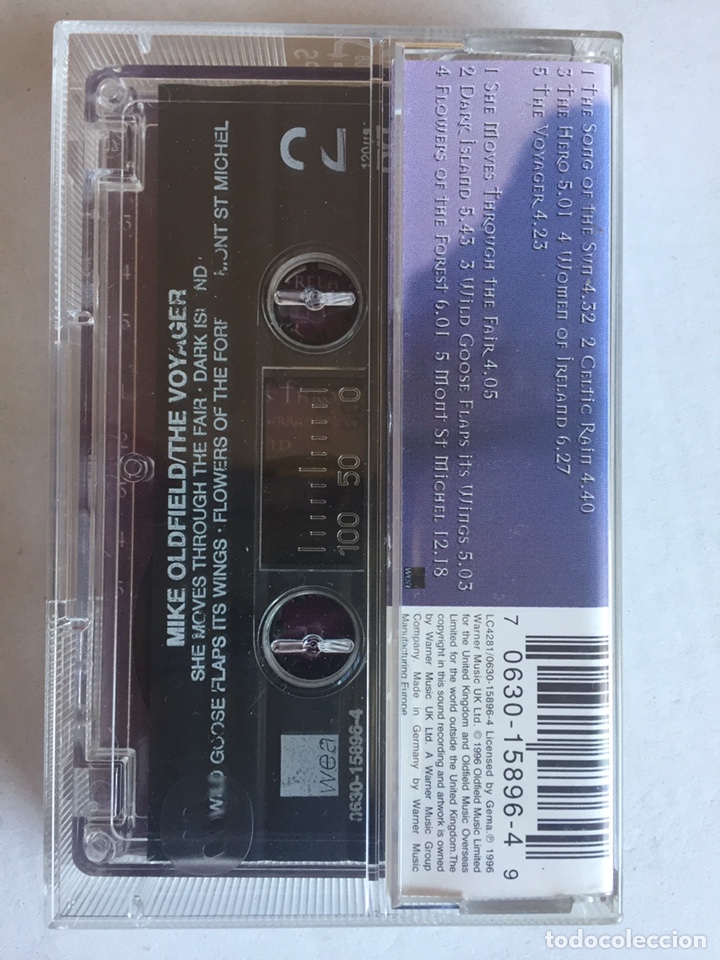 Casetes antiguos: Mike Oldfield ( voyager ) casete - Foto 2