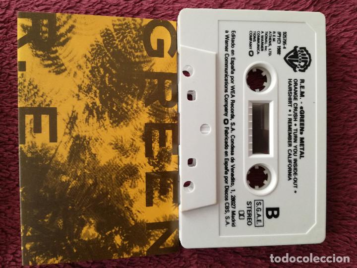 Casetes antiguos: R.E.M. - GREEN - PEDIDO MINIMO 7&euro; - Foto 1