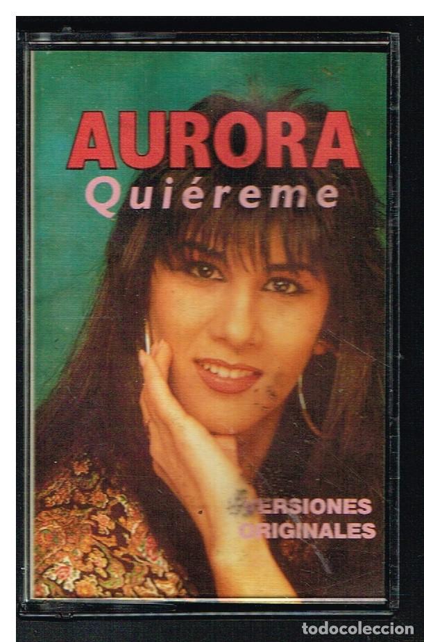 Casetes antiguos: AURORA - QUIEREME - CASETE - Foto 1