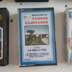 Cassettes Anciennes: M-29 CASETE SELECCION DE TANGOS GADITANOS CORO LA SALLE - VIÑA. Lote 247355820