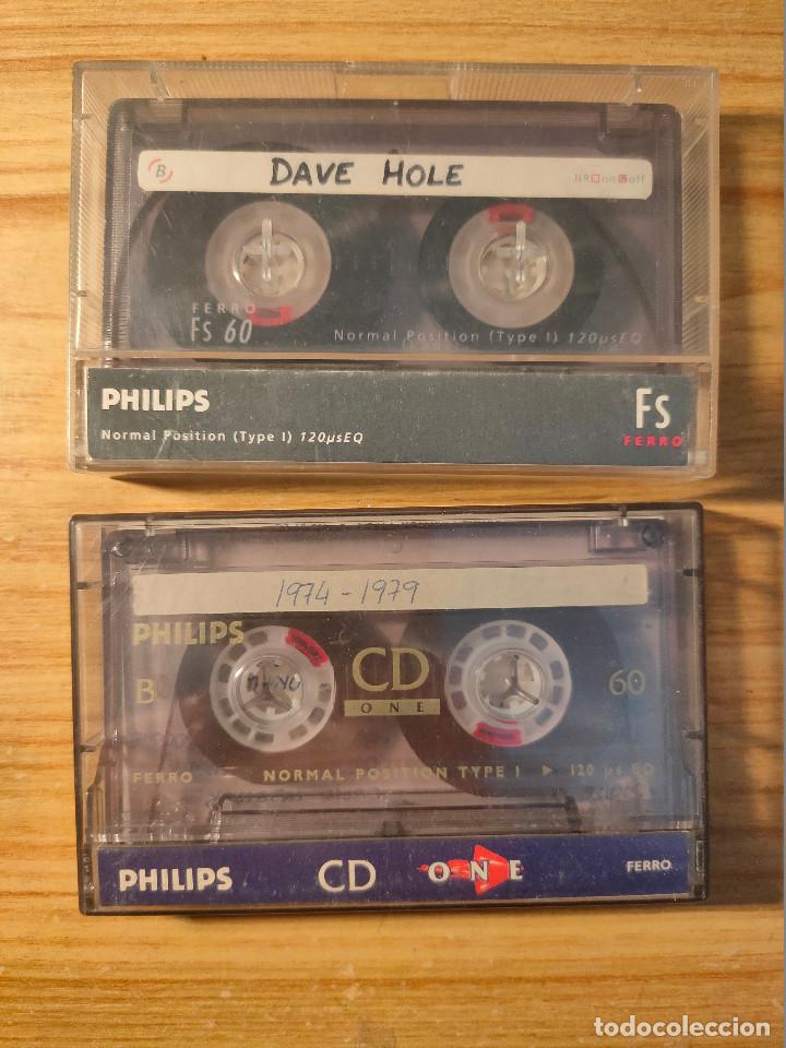 Casetes antiguos: Lote de 2 cintas de cassette grabadas Philips (Ferro, 60 min.)
