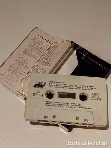 Casetes antiguos: ROCIO DURCAL. (14 GRANDES EXITOS) CASSETTE. - Foto 2