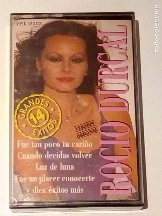 Casetes antiguos: ROCIO DURCAL. (14 GRANDES EXITOS) CASSETTE. - Foto 1