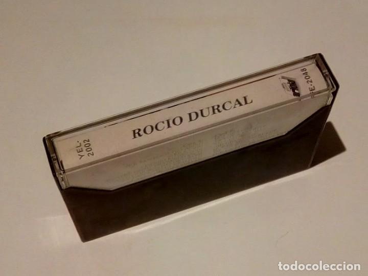 Casetes antiguos: ROCIO DURCAL. (14 GRANDES EXITOS) CASSETTE. - Foto 3