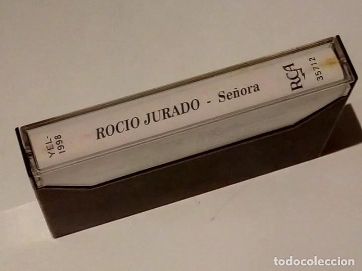 Casetes antiguos: ROCIO JURADO. (14 GRANDES EXITOS) CASSETTE. - Foto 3