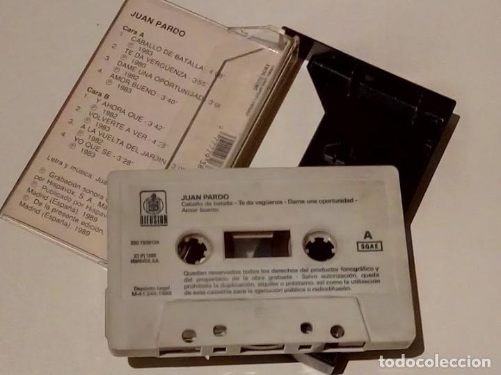 Casetes antiguos: JUAN PARDO. &rdquo;CABALLO DE BATALLA&rdquo; (CASSETTE) - Foto 3