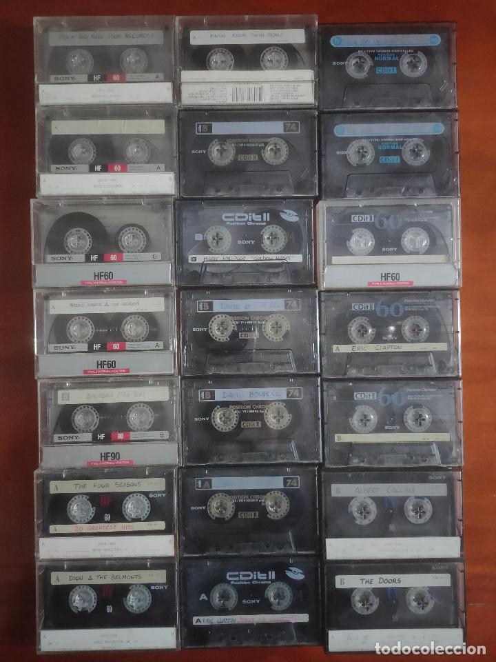 lote de 21 cintas de cassette grabadas sony - Compra venta en todocoleccion