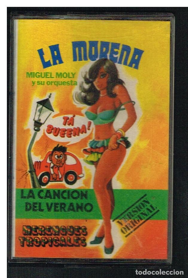 Casetes antiguos: MIGUEL MOLY - LA MORENA - CASETE - Foto 1