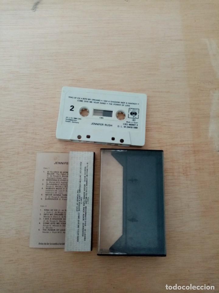 Casetes antiguos: JENNIFER RUSH. SI TU ERES MI HOMBRE. C19F - Foto 2