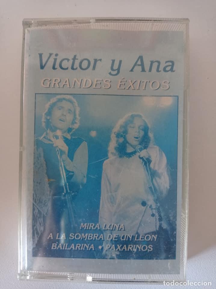 Casetes antiguos: VICTOR MANUEL Y ANA BELEN - GRANDES EXITOS - Foto 1