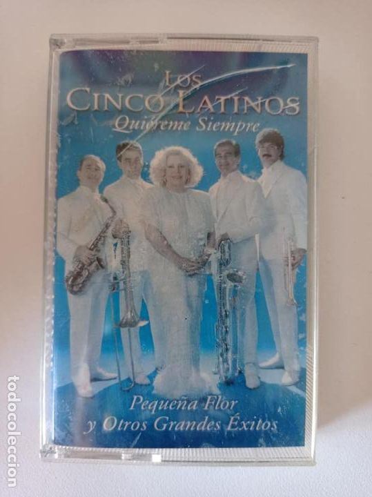Casetes antiguos: LOS CINCO LATINOS - QUIEREME SIEMPRE - Foto 1