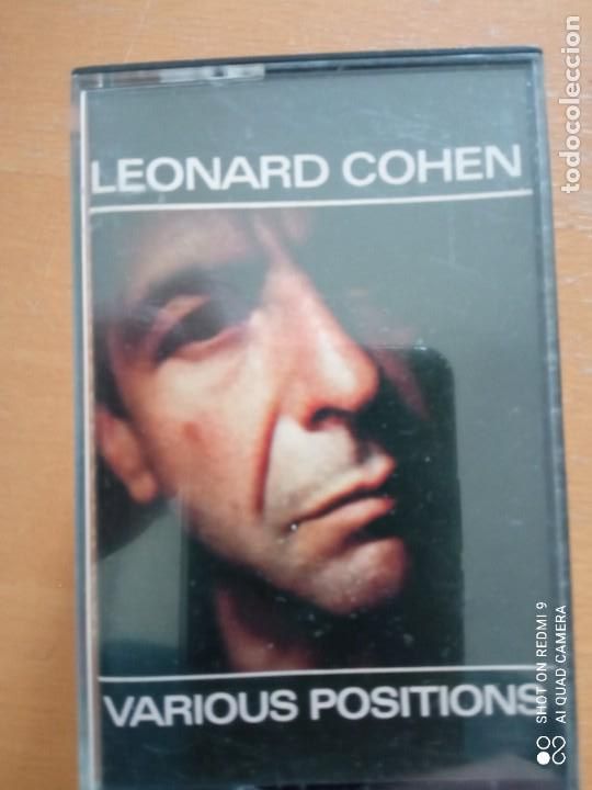 Casetes antiguos: LEONARD COHEN VARIOUS POSITIONS CASETE - Foto 1