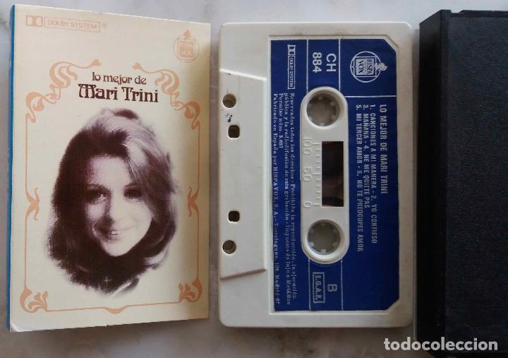 Casetes antiguos: MARI TRINI, LO MEJOR DE. CASETE - Foto 1