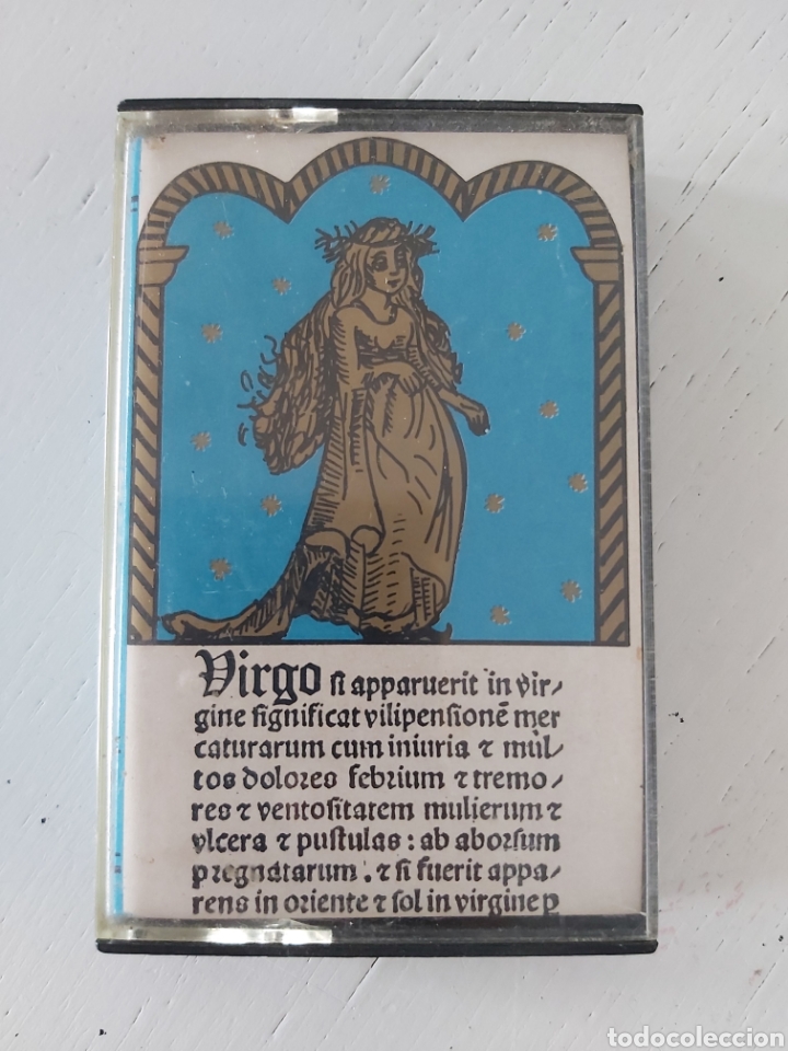 Casetes antiguos: VIRGO. casete del signo del Zodiaco.