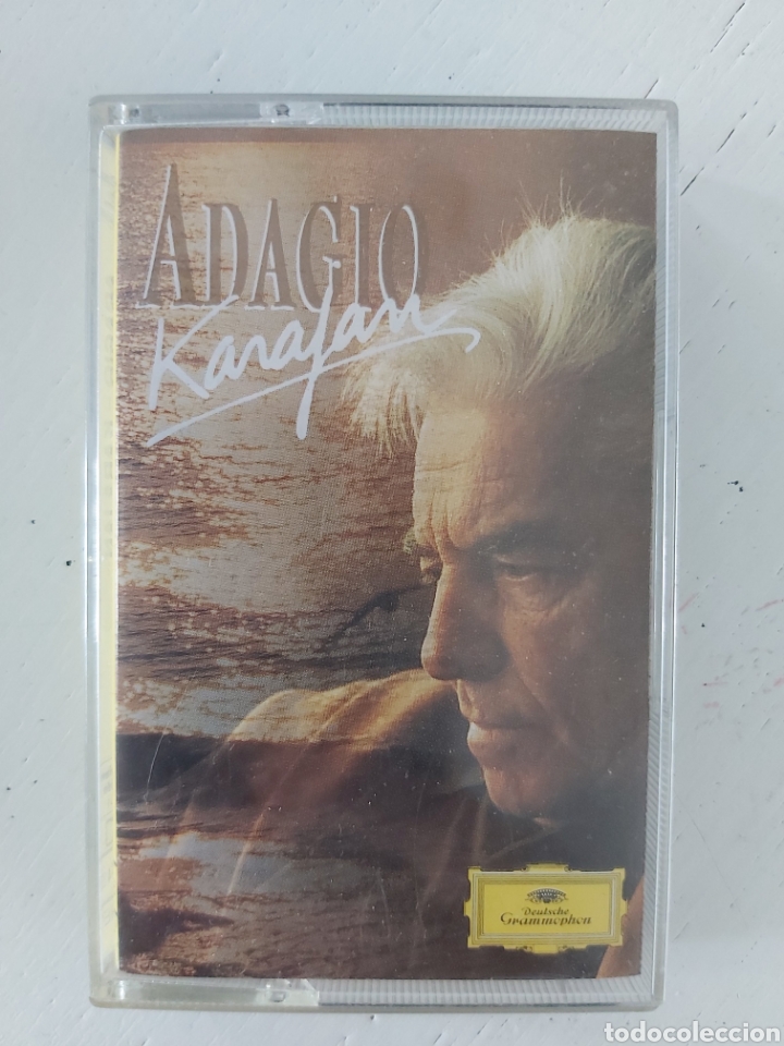 Casetes antiguos: ADAGIO. KARAJAN. CASETE. - Foto 1