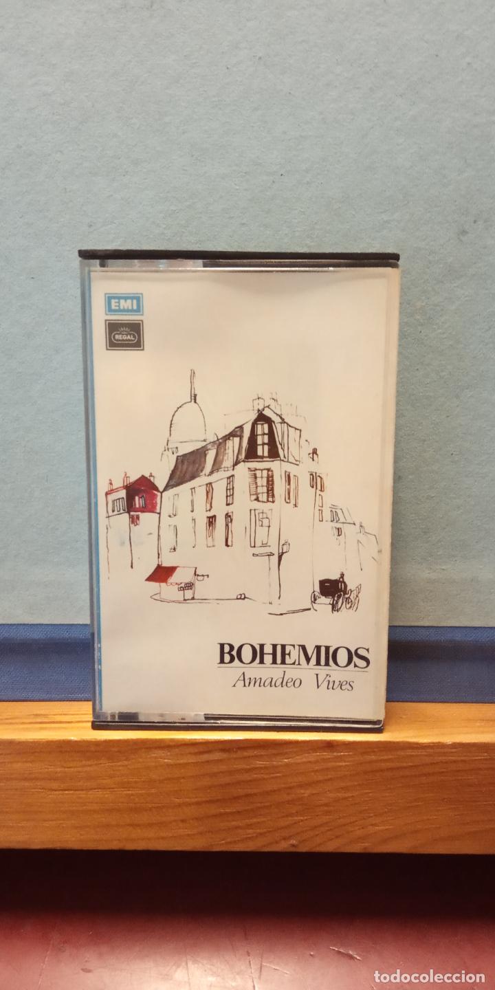 Casetes antiguos: CASETE. BOHEMIOS. AMADEO VIVES. - Foto 1