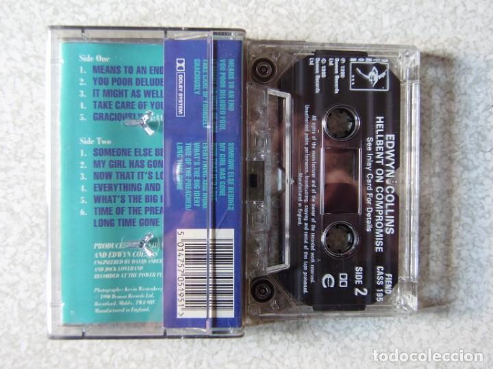 Casetes antiguos: EDWYN COLLNS.HELLBENT ON COMPROMISE....PEDIDO MINIMO 5&euro; - Foto 2