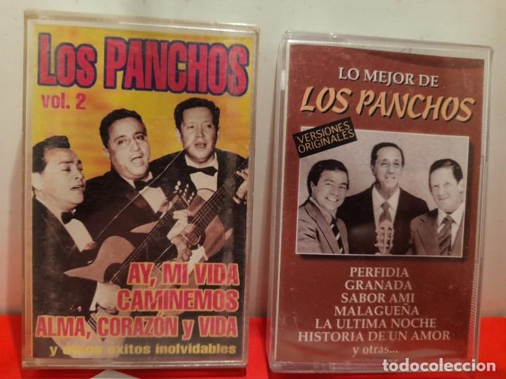 Casetes antiguos: LOTE 2 CASETES DE LOS PANCHOS - Foto 1